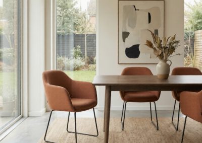 Eetkamerstoel Lembut in woonkamer