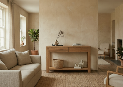 Teak Wandtafel Jati 118 cm