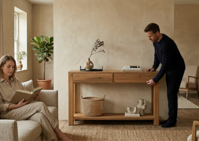 Teak Wandtafel Jati 118 cm