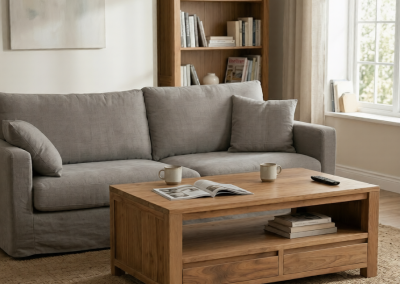 Teak Salontafel Jati 90 cm