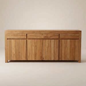Teak Dressoir Jati 4 Deur
