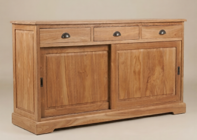 Teak Dressoir Senja Schuifdeur