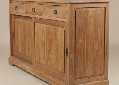 Teak Dressoir Senja Schuifdeur