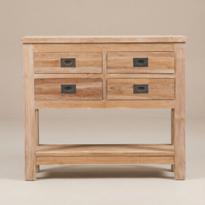 Teak Wandtafel Bumi 90 cm