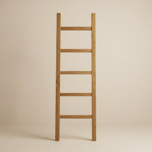 Teak Decoratie Ladder