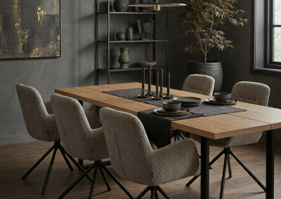 Eetkamerstoel Lira Taupe