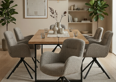 Eetkamerstoel Lira Taupe