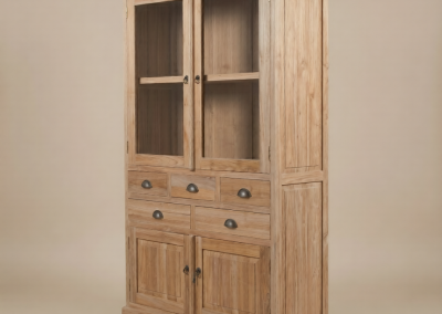 Teak Vitrinekast Mahesa