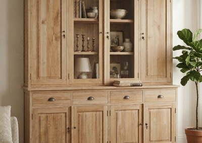 Teak Vitrinekast Adira