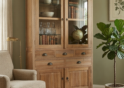 Teak Vitrinekast Mahesa