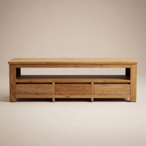 Teak TV Kast Rimba 160 cm Open