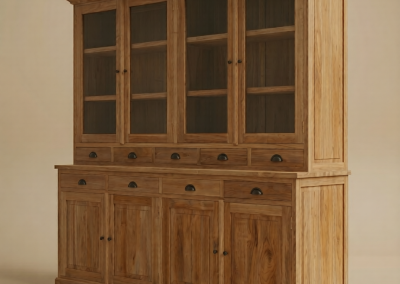 Teak Vitrinekast Bayu