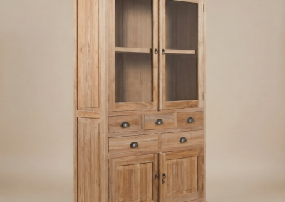 Teak Vitrinekast Mahesa