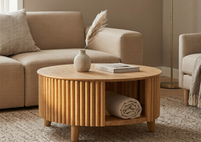 Teak Salontafel Sutra 80 cm