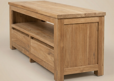 Teak TV Kast Rimba 100 cm Open