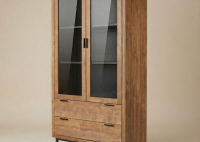 Teak Vitrinekast Selaras