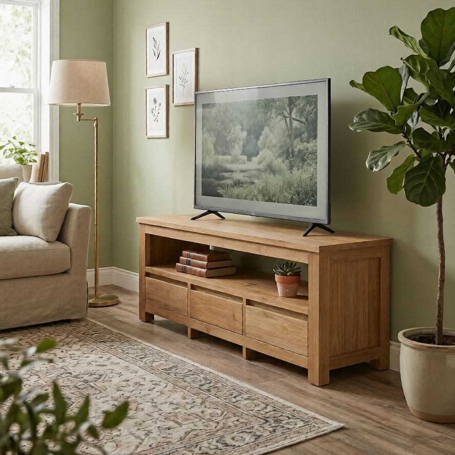 Teak TV Kasten